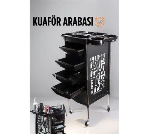 Raflı Kuaför Arabası Absolute Professional Raflı Kuaför Arabası Absolute Professional