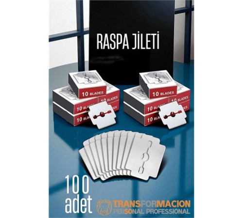 Raspa Topuk Jileti 100 lu PAKET Ayak Taban Nasır Yedek Jileti Raspa Topuk Jileti 100 lu PAKET Ayak Taban Nasır Yedek Jileti