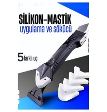 Silikon Mastik Tutkal Sökme ve Uygulama Kiti