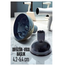 Fön Için Difüzör Başlık 4.2 cm ile 5.4 cm Uyumlu