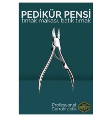 Pedikür Makası - Tırnak Makası - Batık Tırnak Makası Profesyonel Cerrahi Çelik