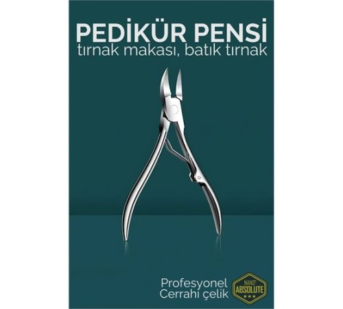 Pedikür Makası - Tırnak Makası - Batık Tırnak Makası Profesyonel Cerrahi Çelik Pedikür Makası - Tırnak Makası - Batık Tırnak Makası Profesyonel Cerrahi Çelik