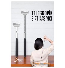 Sırt Kaşıyıcı - Telekopik 56 cm Sırt Kaşıma Aparatı Hanımeli 2 li SET