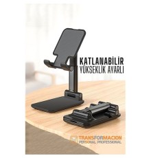 Katlanabilir Masaüstü Telefon Standı - Telefon Tutucu