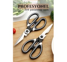 Tavuk Makası Profesyonel 304 Çelik Mutfak Makası