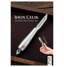 Inox Soyacak - Sebze Soyacağı - Kabak Dolma Oyacağı 2 li SET