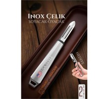 Inox Soyacak - Sebze Soyacağı - Kabak Dolma Oyacağı 2 li SET