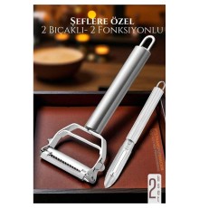 Soyacak - Sebze Soayacağı - Oyacak Soyacak Seti Dilimele Kazıma Profesyonel