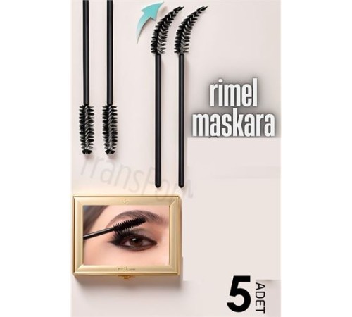 Rimel Maskara Fırçası Esnek 5 ADET