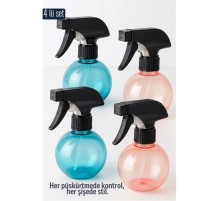 Boş Sprey Şişe 4 x 250 ml 4 ADET 250 ml Renkli Sprey Şişe – 4’lü Çok Amaçlı Set