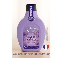 Sweet Violets Vücut Peelingi 500 ml - Peeling Jel – 1903 Serisi, 0% Sülfat Vücut Scrubı