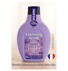Sweet Violets Vücut Peelingi 500 ml - Peeling Jel – 1903 Serisi, 0% Sülfat Vücut Scrubı