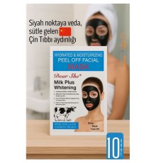 Milk Plus Siyah Maske – Yüz Maskesi Peel-Off, Beyazlatıcı Etkili