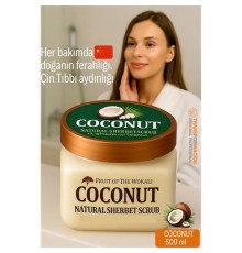 Profesyonel Hindistan Cevizi Doğal Peeling - Tüm Vücut Scrub 600 ml