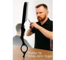Feather Tip Jiletli Ustura Profesyonel Alüminyum Metal