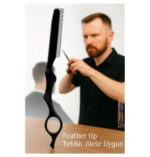 Feather Tip Jiletli Ustura Profesyonel Alüminyum Metal