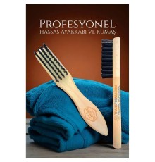 Nubuk Süet Paça Fırçası - Hassas Ayakkabılar İçin Profesyonel Fırça