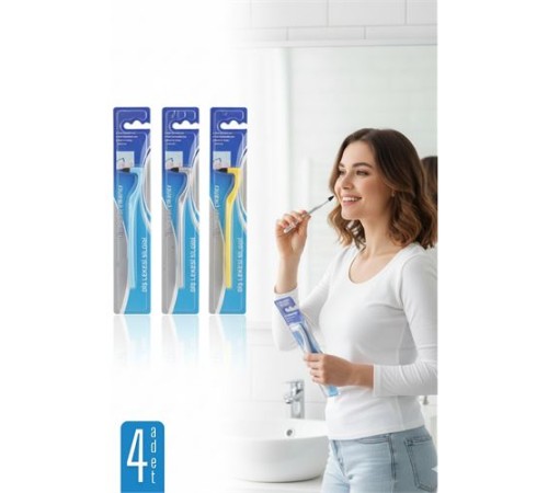 4 lü Diş Taşı Temizleyici Diş Beyazlatıcı ve Diş Silgisi Aile Paketi