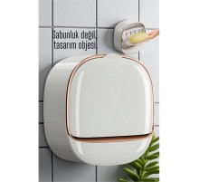 Tasarım Obje Sabunluk - Kendinden Yapışkanlı Sabunluk