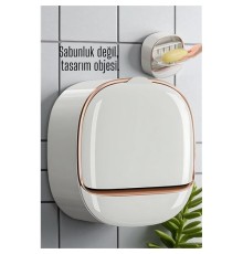 Tasarım Obje Sabunluk - Kendinden Yapışkanlı Sabunluk