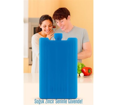 Buz Aküsü 400 gr | Gıda, İlaç ve PiknikSoğutma İçin | Tekrar Kullanılabilir