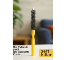 Yuvarlak Saç Şekillendirme Fırçası – 22 cm x 2.8 cm | 2.5 mm Derinlik | Hacim ve Kontrol İçin