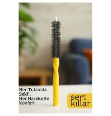 Yuvarlak Saç Şekillendirme Fırçası – 22 cm x 2.8 cm | 2.5 mm Derinlik | Hacim ve Kontrol İçin