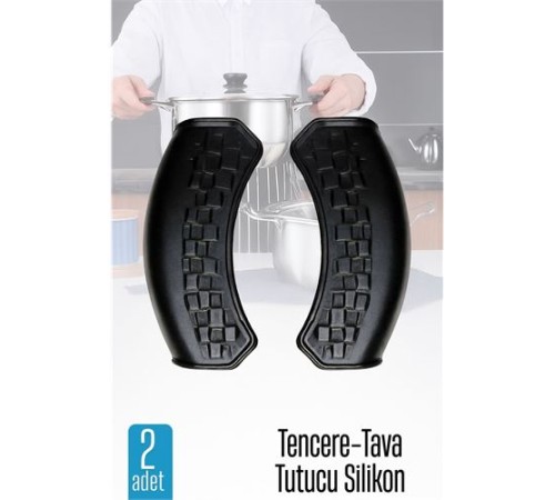 Tencere Tutucu Silikon 2 ADET