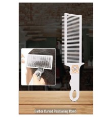 Kuaför Berber Kavisli Kontur Kesim Yardmcı Tarak