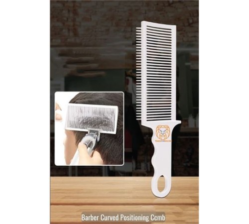 Kuaför Berber Kavisli Kontur Kesim Yardmcı Tarak