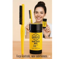 Topuz Fırçası Stick Wax Seti Profesyonel Saç Topuz Seti