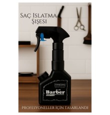 Berber Kuaför Saç Islatma Şişesi 500 ml Valf Sistemli, Geniş Alanlı Sis Püskürtme | Tek Sıkışta Maksimum Etki