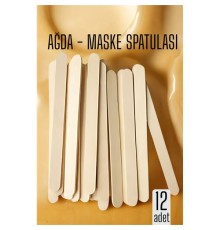 Ağda Spatulası Küçük Boy 12 ADET