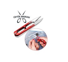 Iplik Tiftik Temizleme Ergonomik Makası