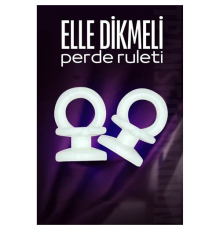 Elle Dikmeli Perde Düğmesi Perde Ruleti 38 ADET
