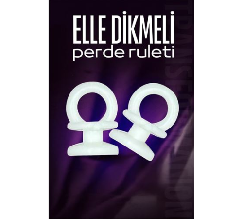 Elle Dikmeli Perde Düğmesi Perde Ruleti 38 ADET