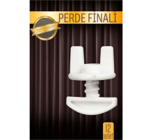 Perde Finali Perde Sonlandırıcı Stop Korniş Finali Sonu 12 Adet