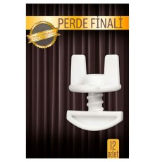 Perde Finali Perde Sonlandırıcı Stop Korniş Finali Sonu 12 Adet