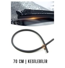 Kesilebilir 70 cm Silecek Lastiği 1 adet