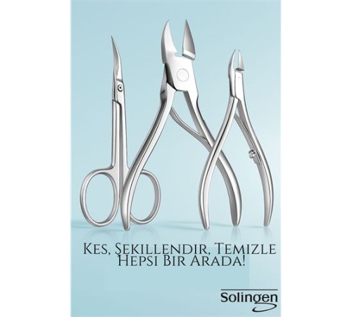 3’lü Paslanmaz Manikür Seti – Tırnak Makası, Et Pens, Kavisli Makas | Evde Profesyonel Bakım