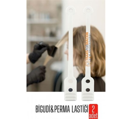 Bigudi Lastiği - Esnek Perma Lastikleri 2 ADET