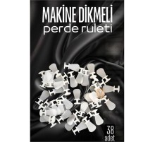 Makine Dikmeli Perde Düğmesi Perde ruleti Perde Düğmesi 28 Adet