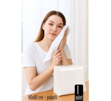 Tek Kullanımlık Havlu - Kuru Havlu - Paketli ve Çok Amaçlı 40X80 CM 1 Adet