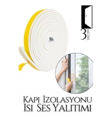 Kapılar Için 4 Mevsim 3 Metre Ses Isı Yalıtım Sünger Bant