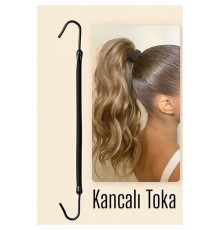 Kancalı At Kuyruğu Lastik Toka 1 ADET