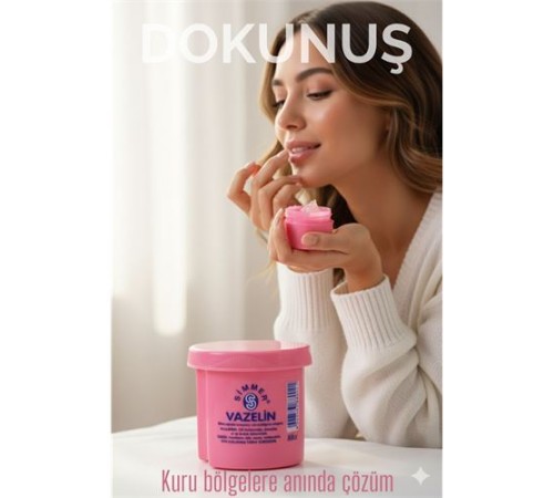 Pembe Vazelin – Dudak, El ve Cilt Nemlendirici, 80 ml Simfer