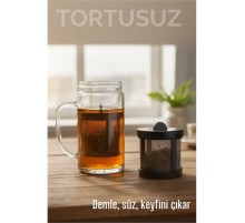 Kafes Çay Süzgeci - Bitki Çayı Süzgeci - Polikarbon