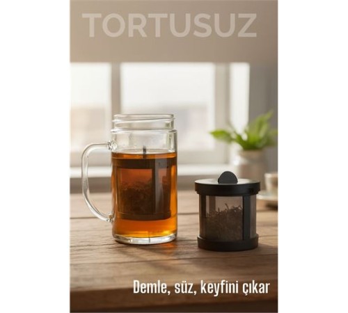 Kafes Çay Süzgeci - Bitki Çayı Süzgeci - Polikarbon