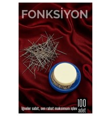 100'lü Süngerli Yuvarlak Kutulu Dikiş İğnesi – Pratik Saklama ve Kolay Kullanım