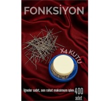 400'lü Süngerli Yuvarlak Kutulu Dikiş İğnesi – Pratik Saklama ve Kolay Kullanım